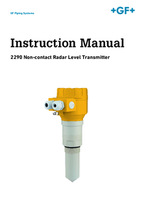 Thumbnail of document Manual - 2290 Radar Level Transmitter